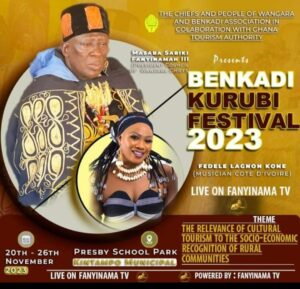 Fidele lagnon au Benkadi Kurubi Festival 2023